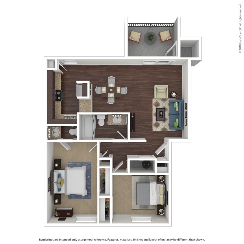 Floor Plan - 2x1.5
