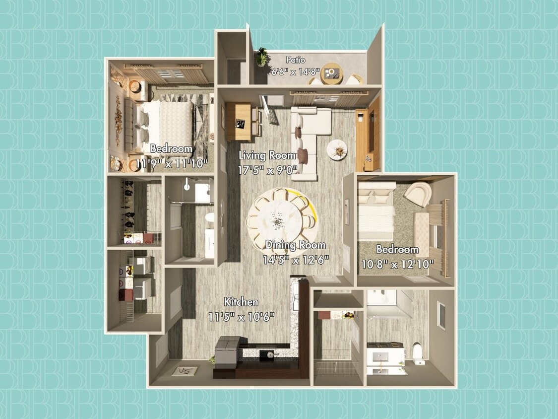 Floor Plan - The Tuscan