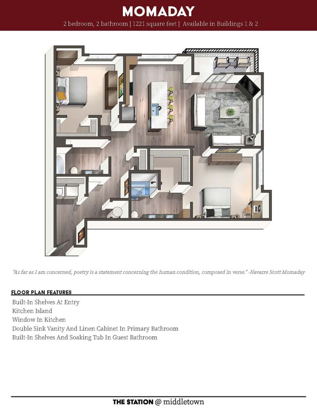 Floor Plan - Momaday
