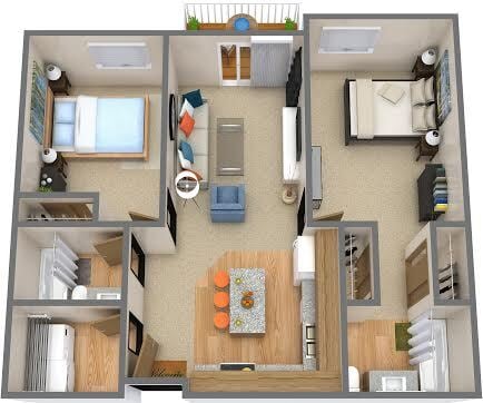 2B/2B Vaulted Phase 1 - 2B/2B VAULTED-PHASE1