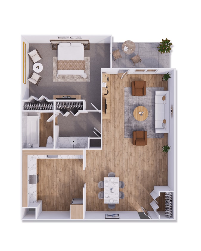 Floor Plan - East Mid A3