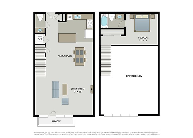 Floor Plan - Manhattan  Loft