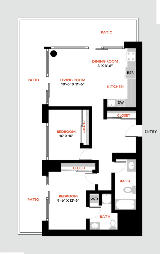 Floor Plan - Plan 2D
