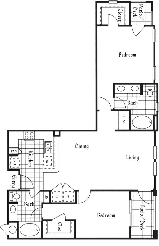 Floor Plan - The Riviera