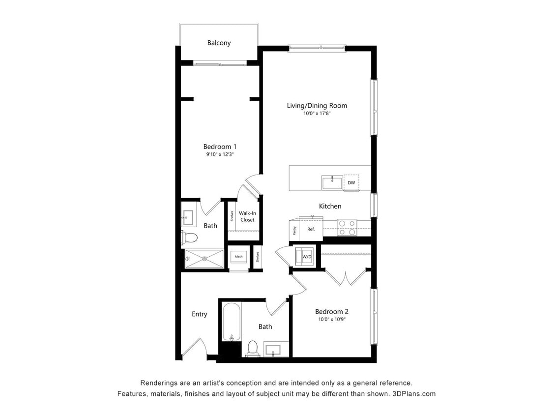 Floor Plan - B1 (311)