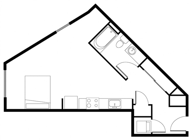 Floor Plan - Studio L