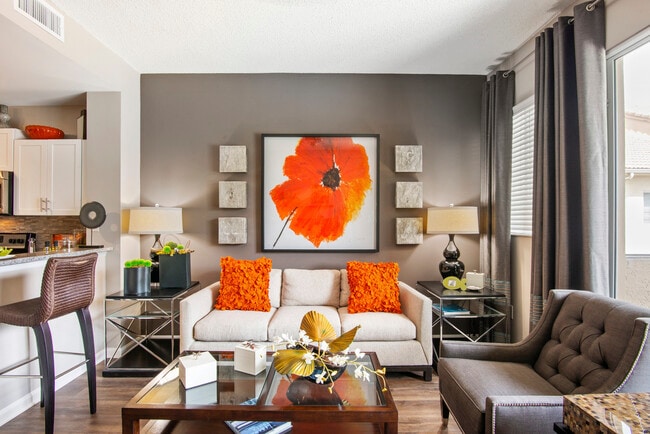 Model Living Room 1 - Gables Palma Vista