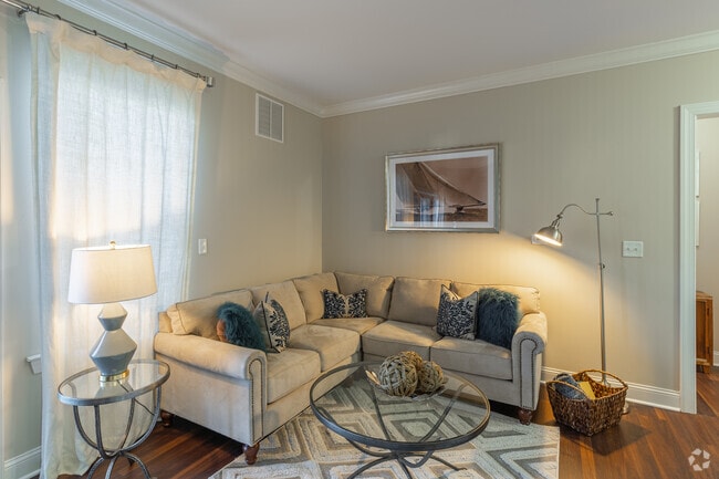 2 BR, 2 BA - 1118SF - Living Room - Taylor Woods Apartment Homes