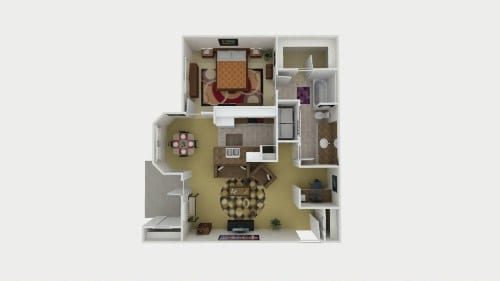 COMFORT - 1 Bed/1 Bath