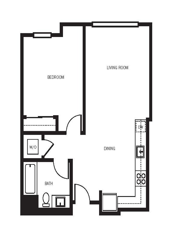 Floor Plan - 1X1 B2.2
