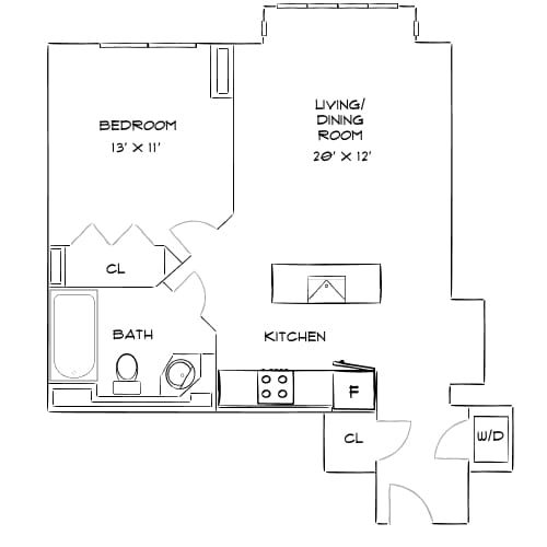 Floor Plan - Design 1B