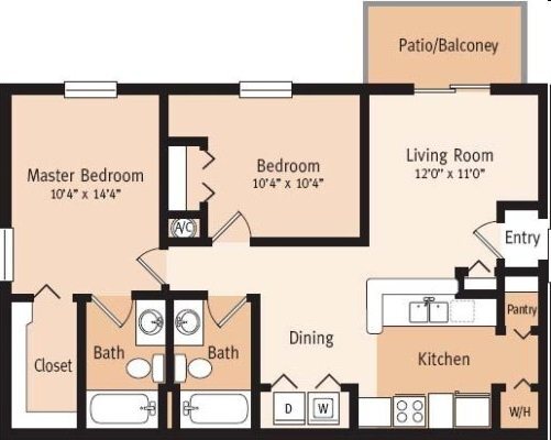 Floor Plan - The Hickory