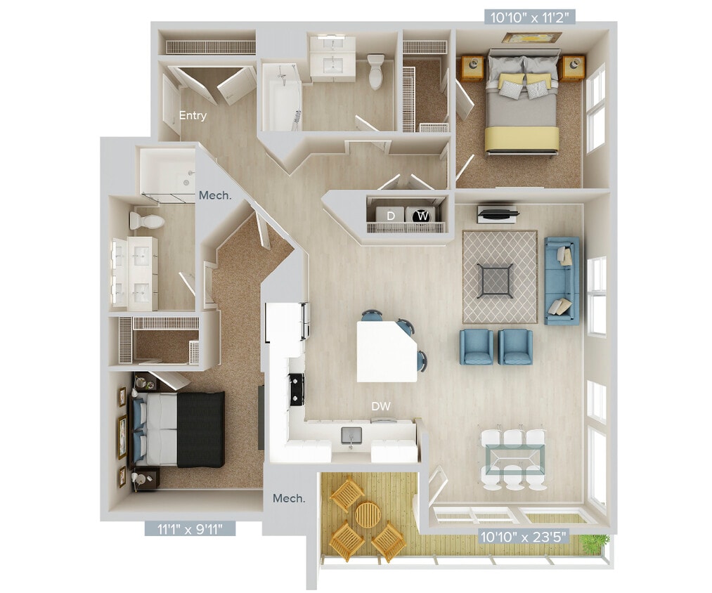 Floor Plan - BM15-1263-1158