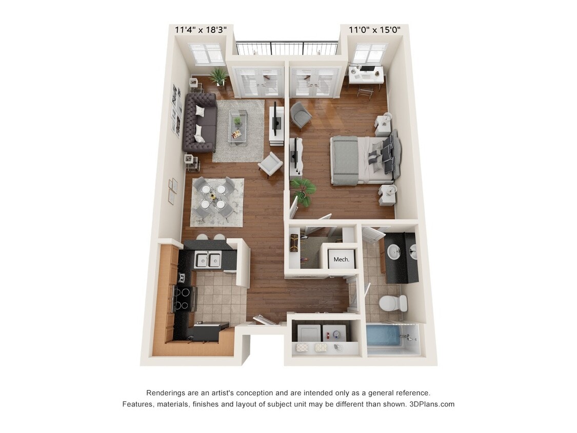 Floor Plan - Village - A3