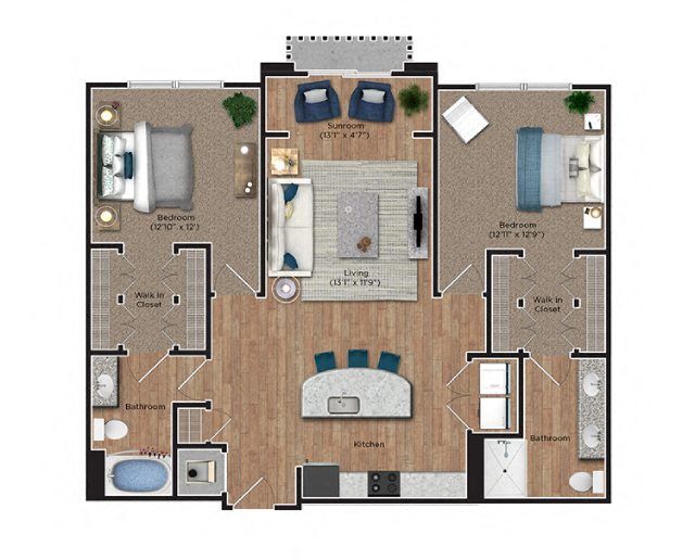 Floor Plan - 2Cb