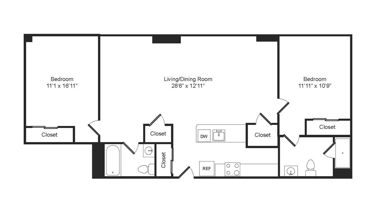2 Bedroom Split 112 - 2 Bedroom Split 112