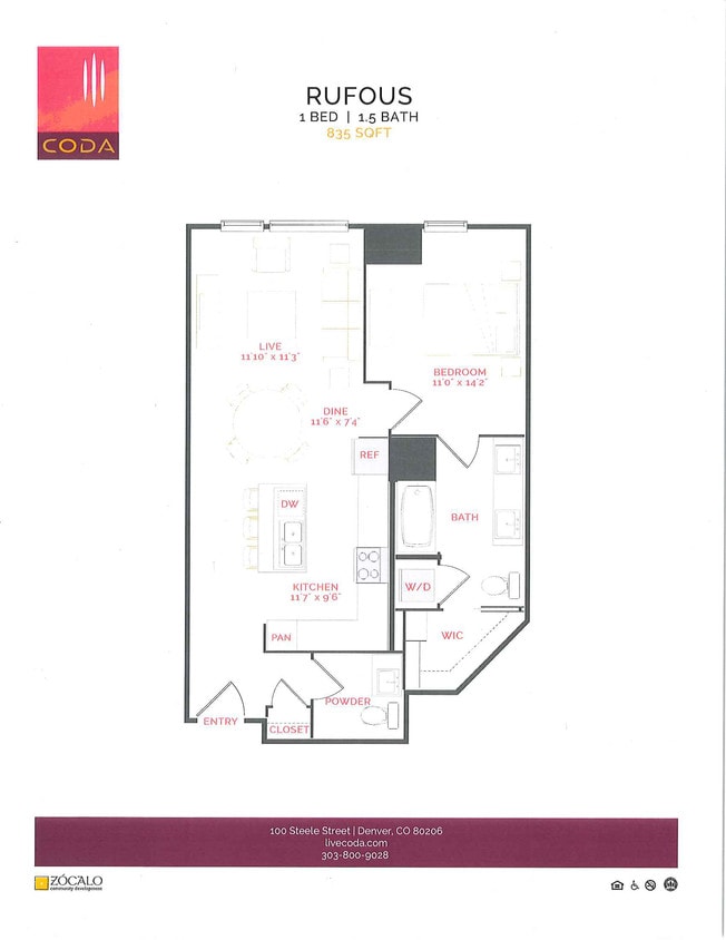 Floor Plan - Rufous