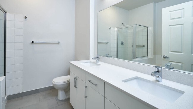 Bathroom with Double Vanity - The Reserve at Town Center