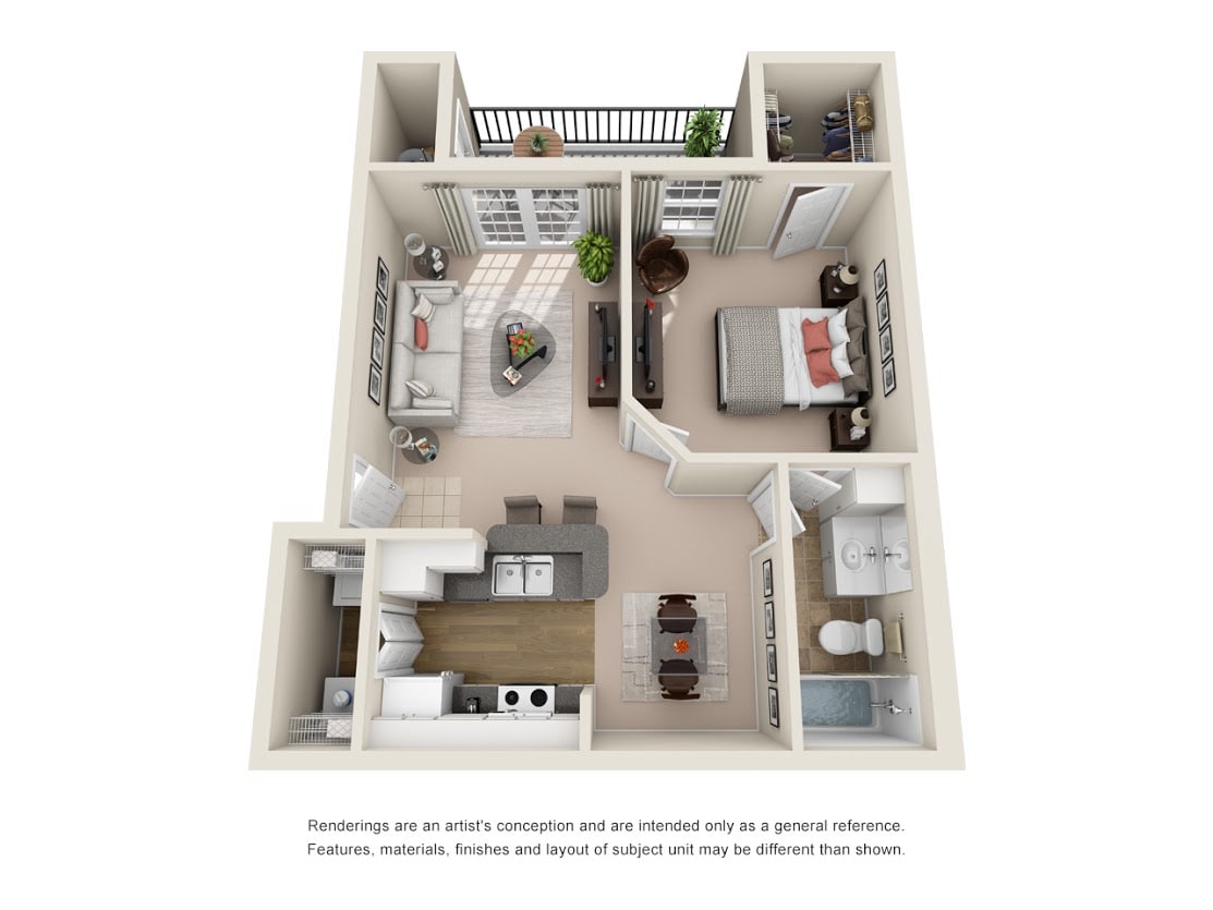 Floor Plan - Bar Style