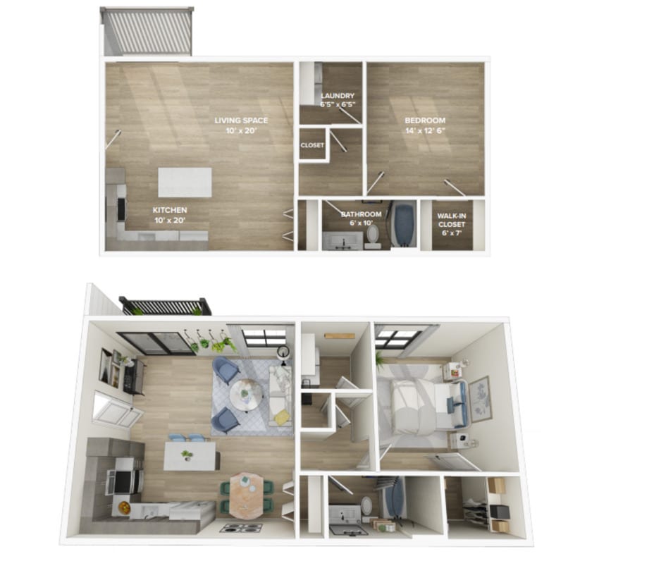 Floor Plan - Allara 1A