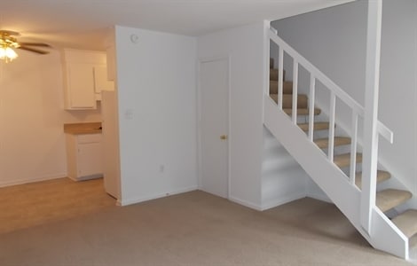 Living Room Overview - The Sandover Apartments