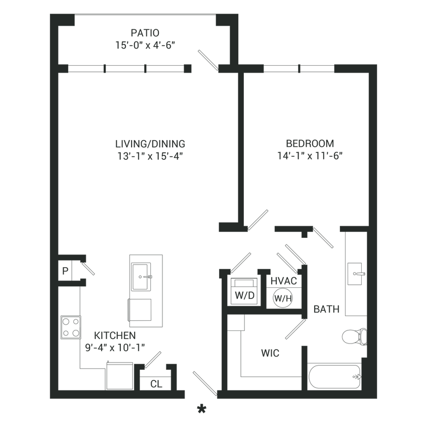 Floor Plan - Outlook