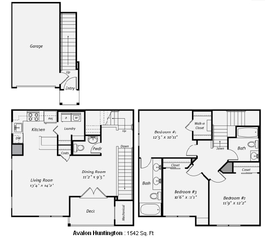 3BR/2.5BA - Merritt