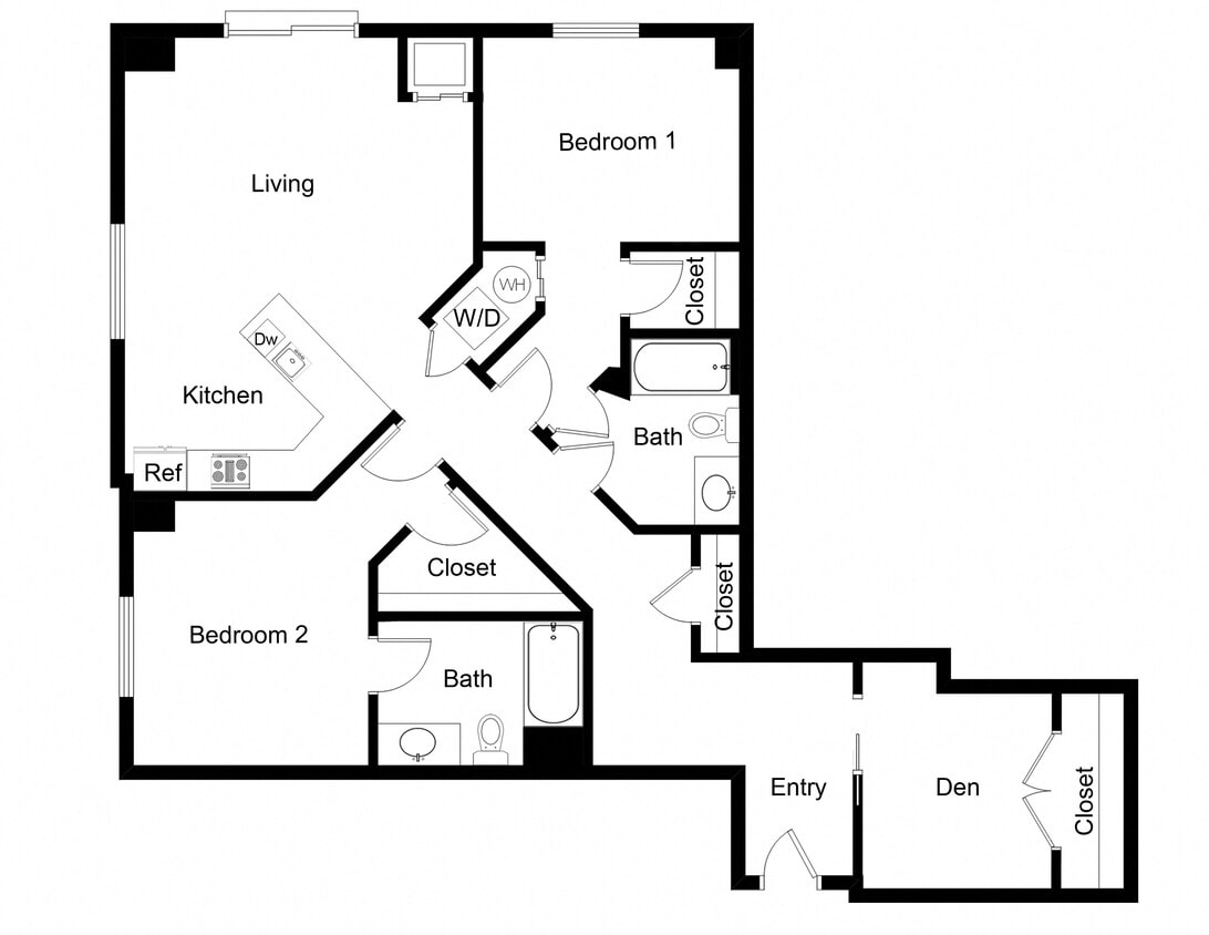 Floor Plan - Den BD04