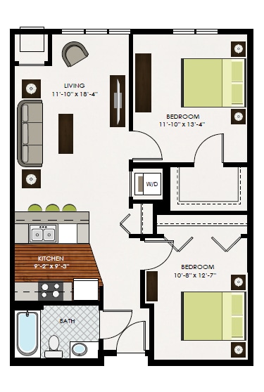 Floor Plan - The Mancini