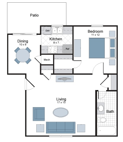 Rio - 1x1 (Apartment)