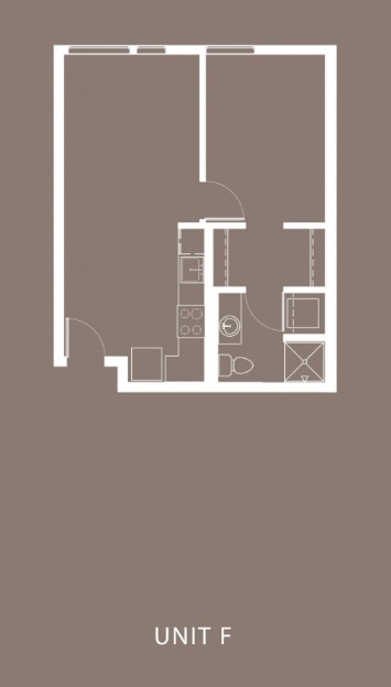 Floor Plan - 1 Bed C