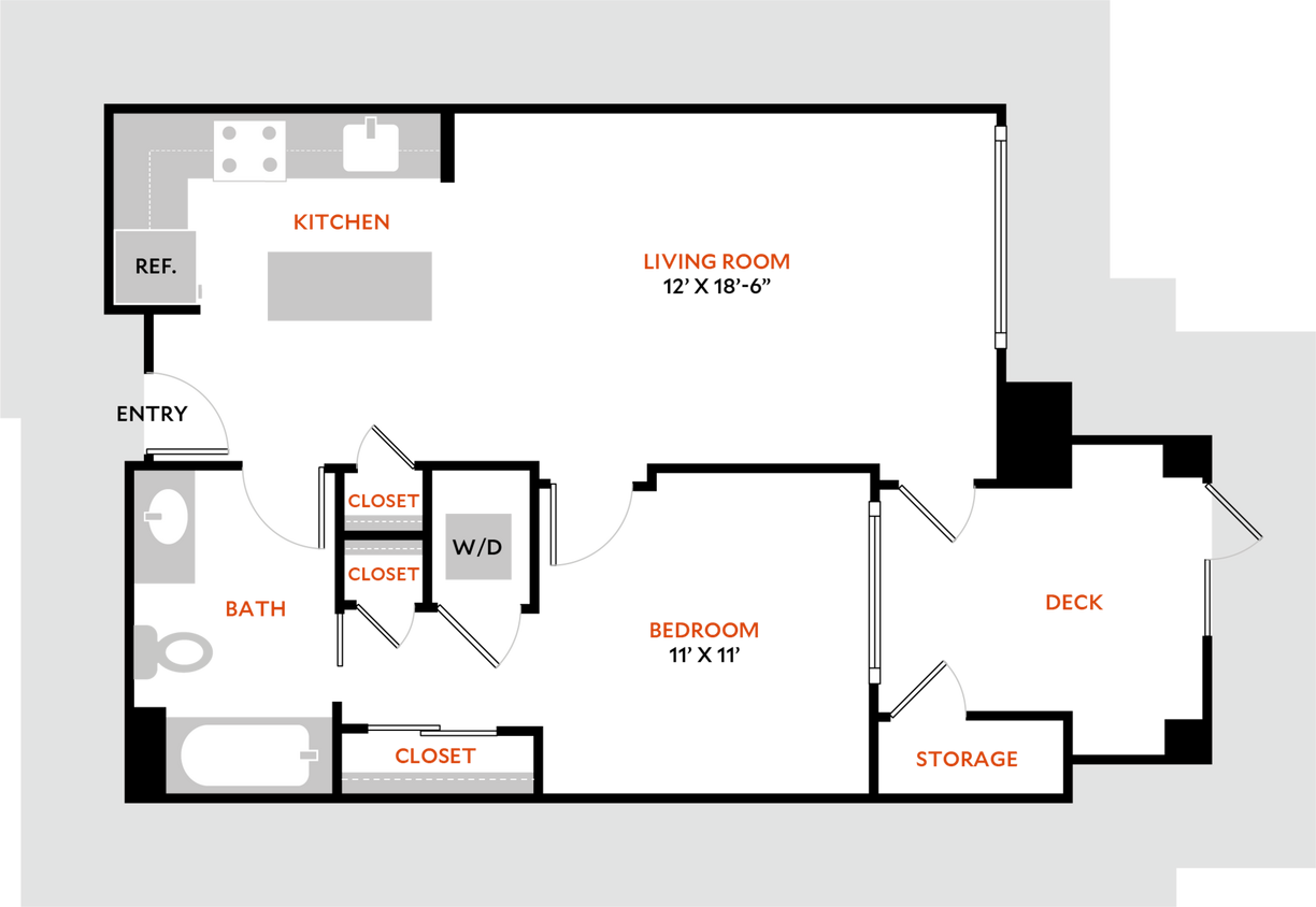 Floor Plan - Plan 1C