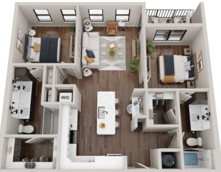 Floor Plan - The Merrimon ADA