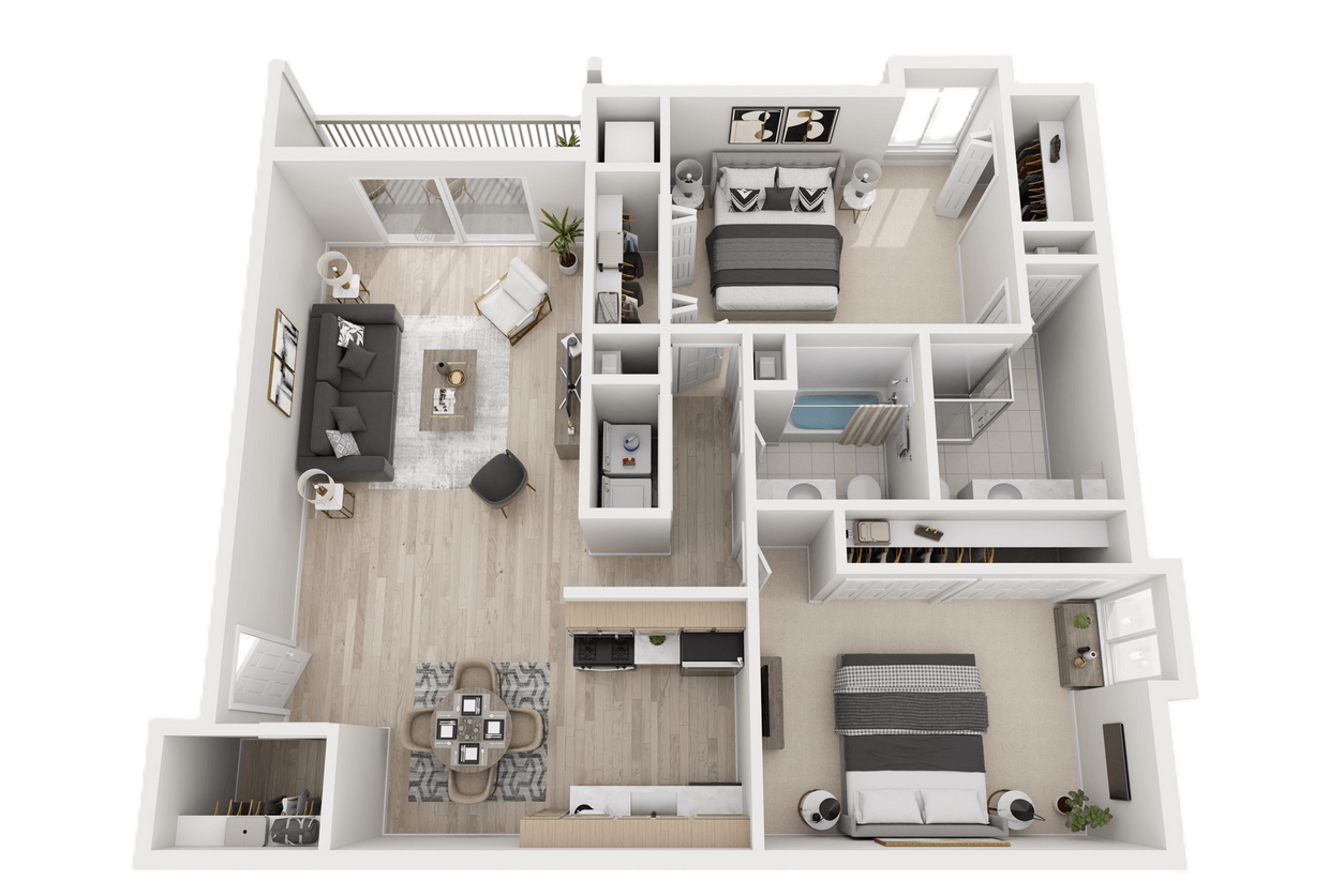 Floor Plan - Prentiss Pointe - 2WD