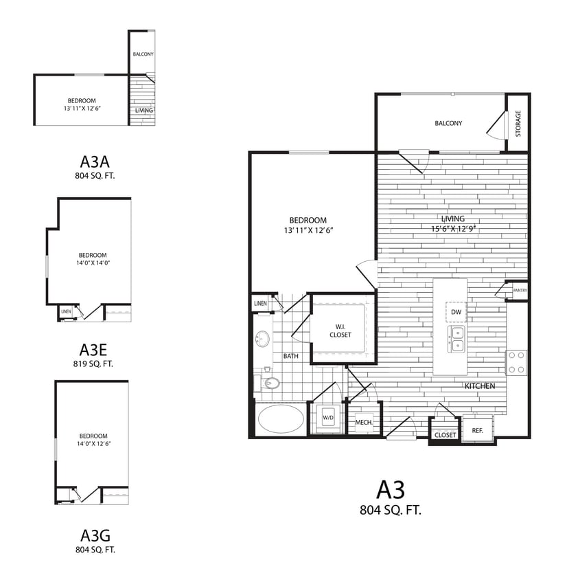 Floor Plan - A3E