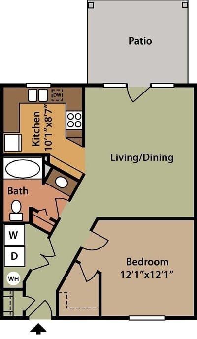 Floor Plan - Greenbrier
