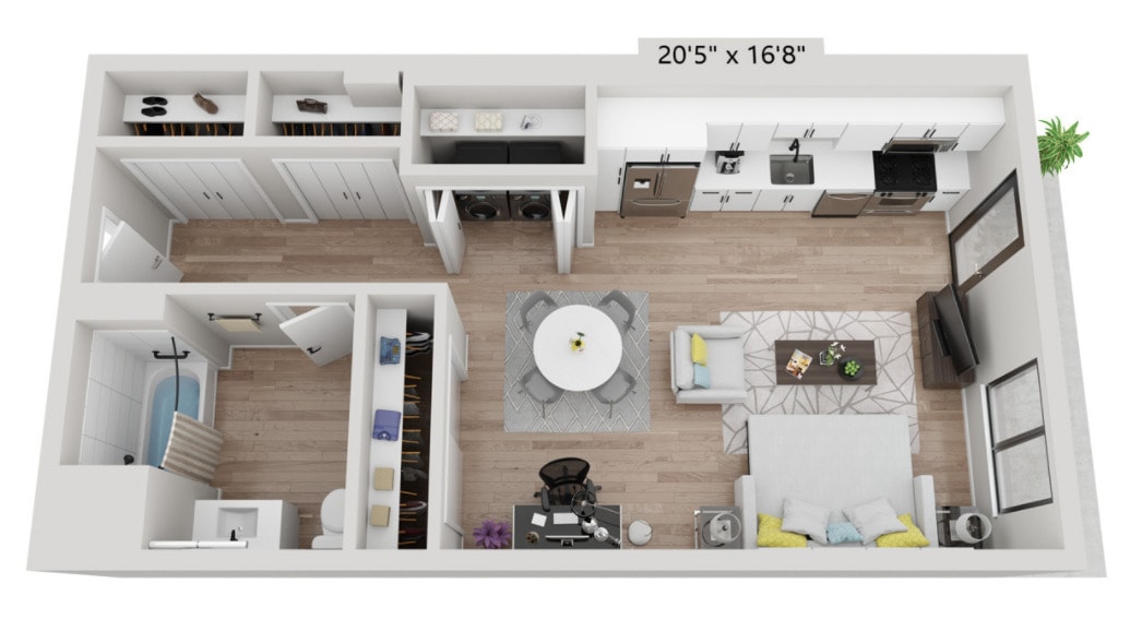 Floor Plan - Studio