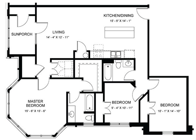 Floor Plan - The Orchid Bloom