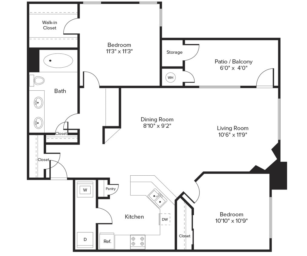 Floor Plan - 1002
