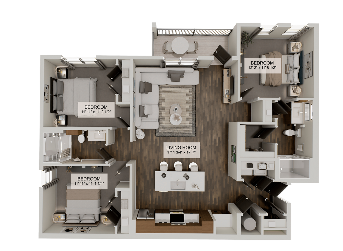 Floor Plan - The Beacon (C2)