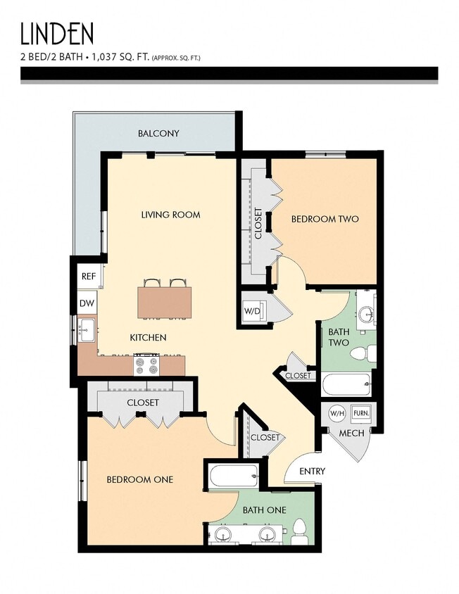 Floor Plan - Linden