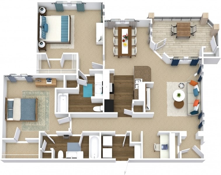 Floor Plan - Blanco