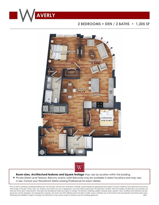 Floor Plan - Waverly