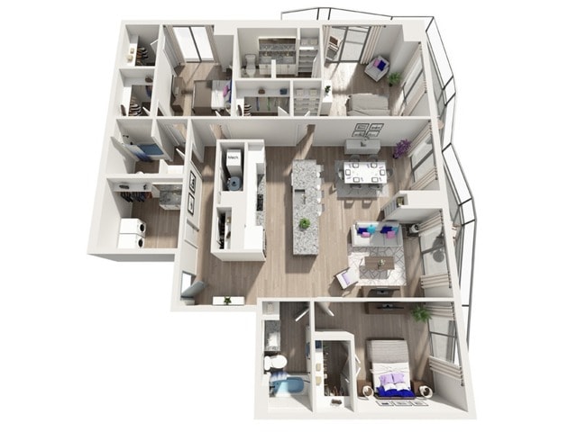 C1 | 3x3 | 2017 sq ft - C1