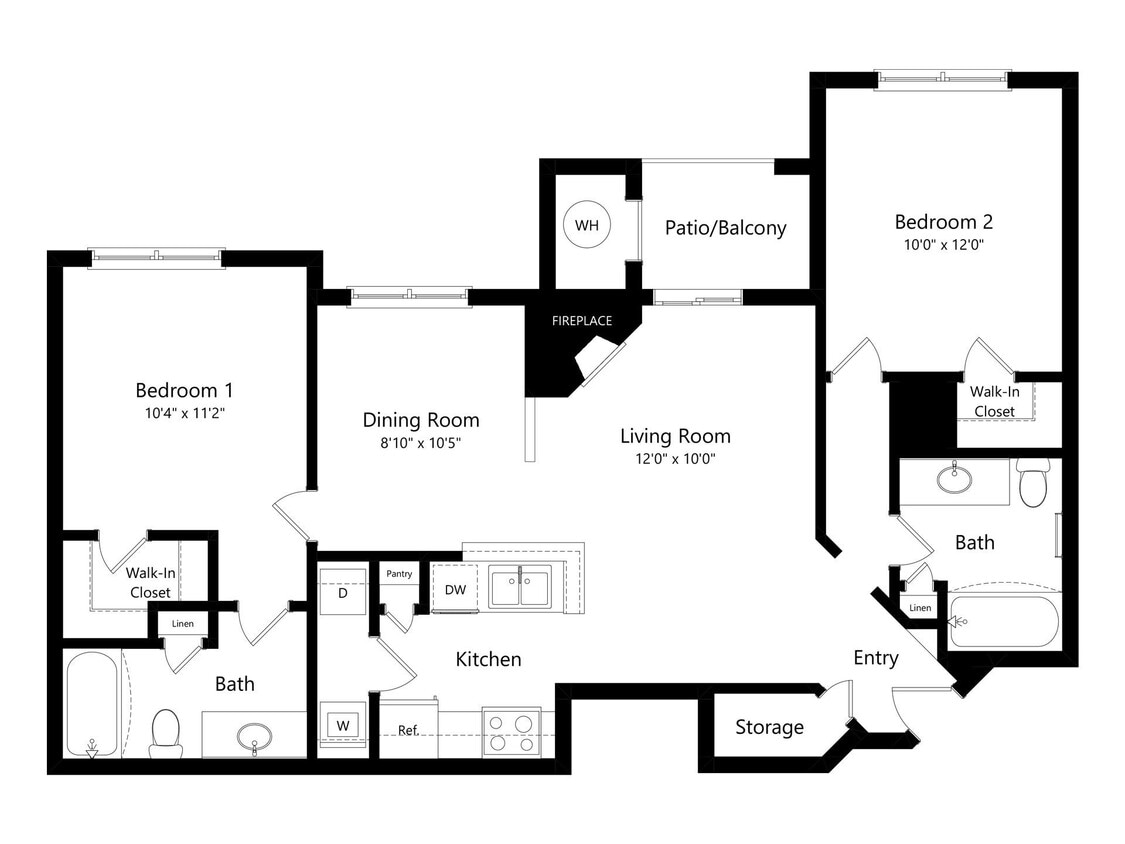 Floor Plan - Cypress Point
