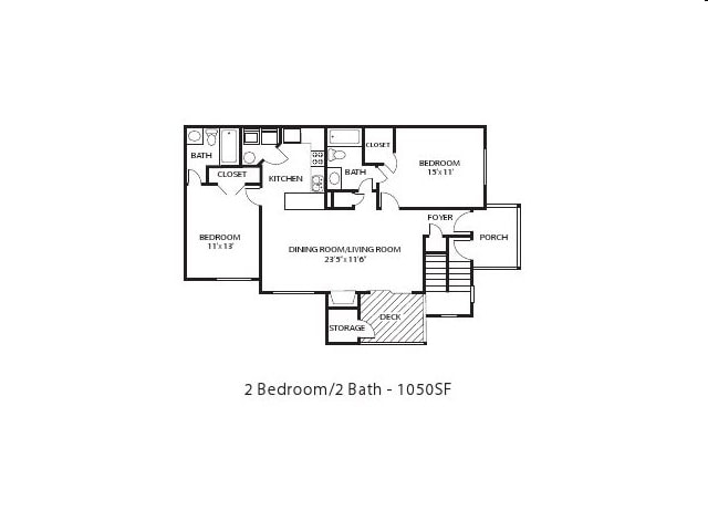 Cambridge - 2 Bed, 2 Bath A