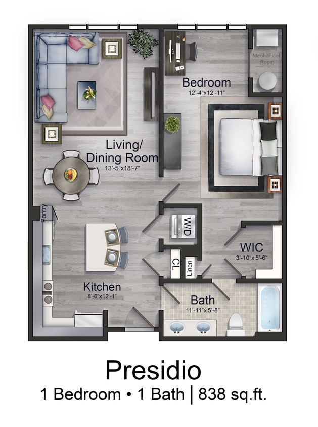 Floor Plan - Presidio