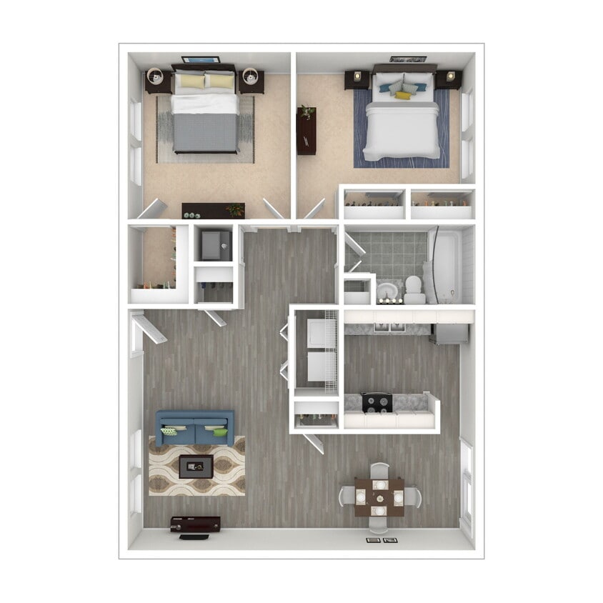 Floor Plan - 2X1