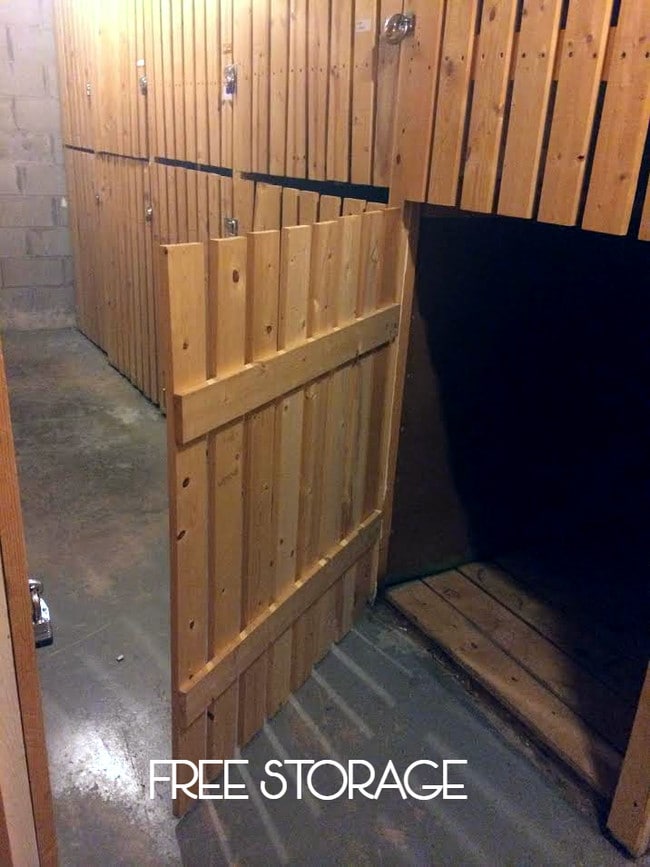 Free Storage Available for all Residents - Courtyard Apartments