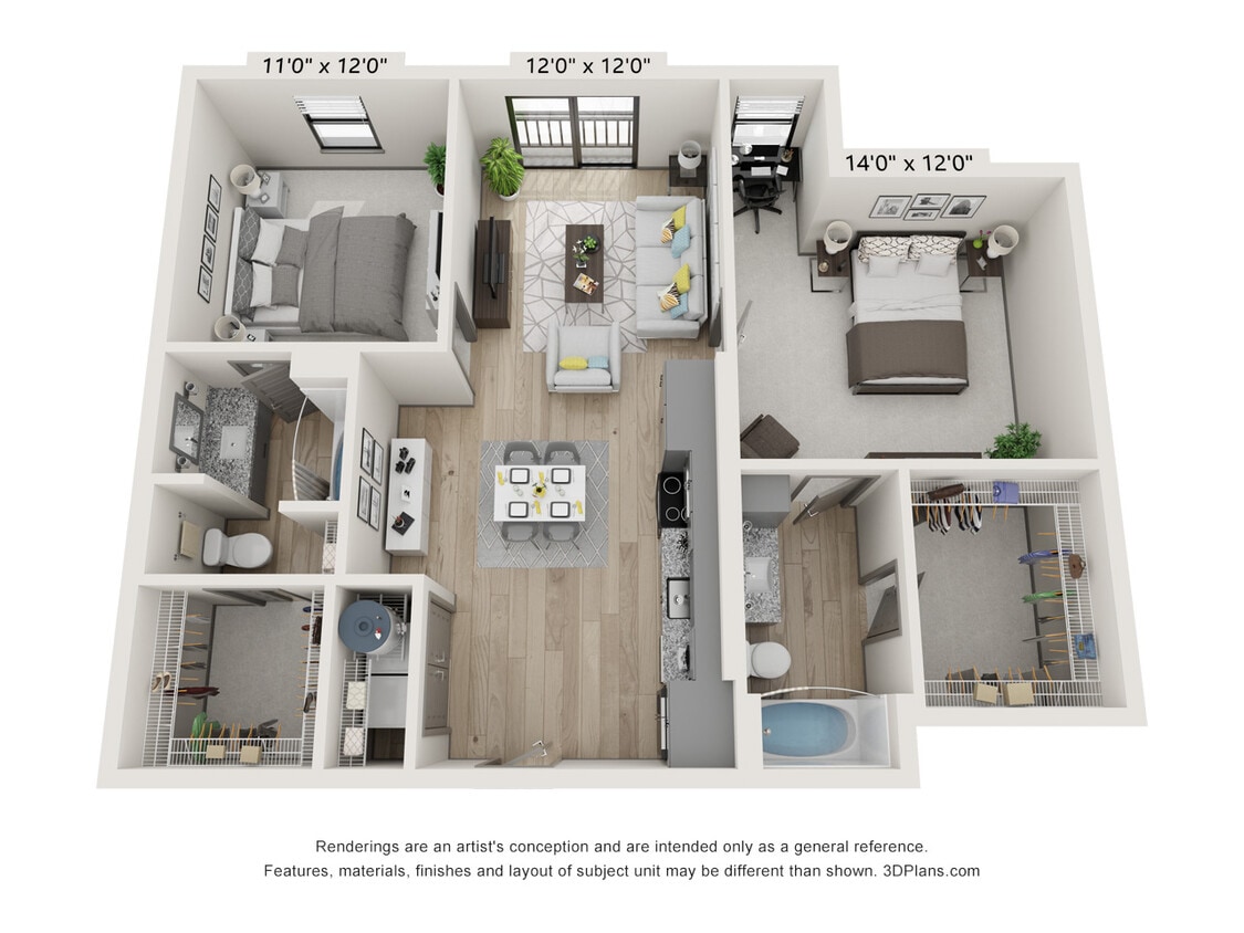 Floor Plan - The Arthur - B11